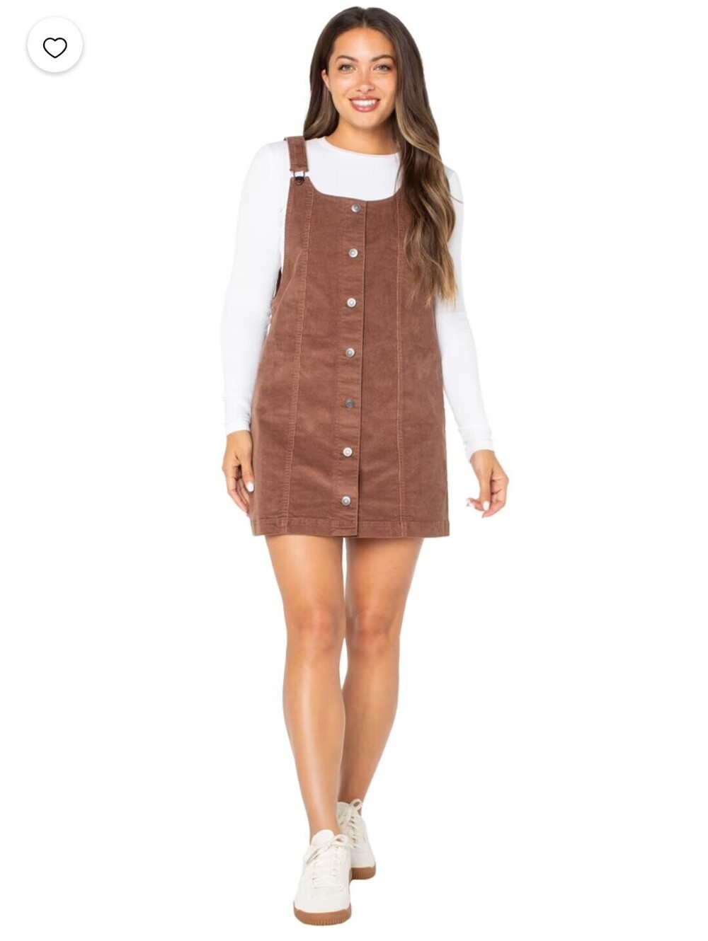 brown Celebrity Pink corduroy mini dress back to school Y2K cottage core 90's